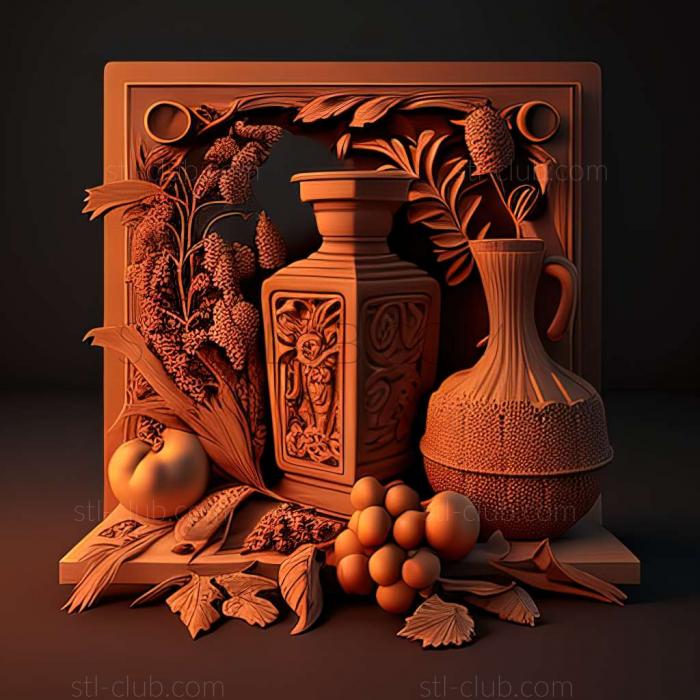 3D model still life (STL)